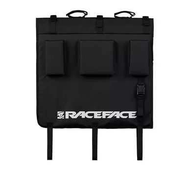 RACE FACE T2 Half Stack Tailgate Pad, Black (RFFAT2SMUBLA00)