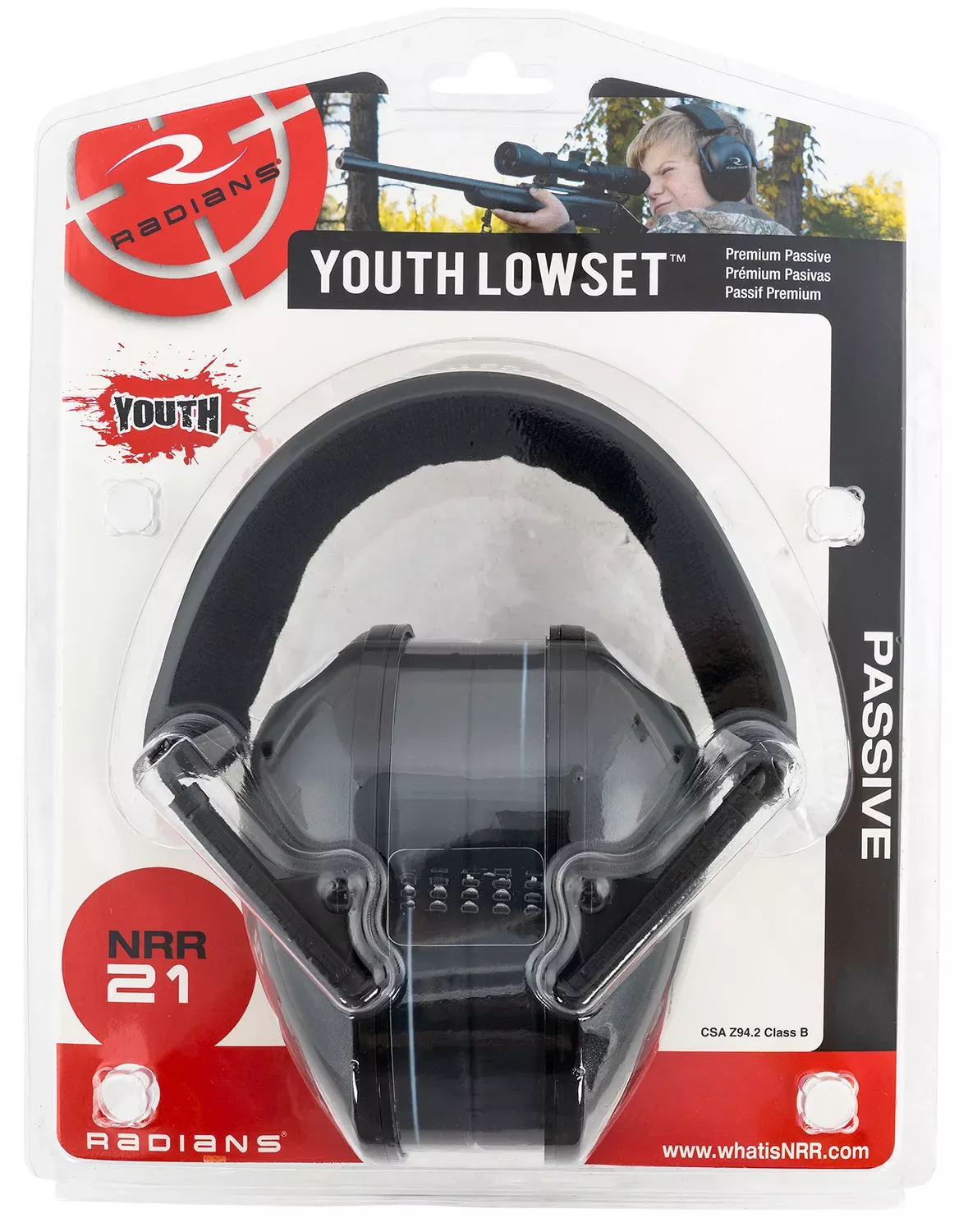 Radians Lowset Youth Earmuff