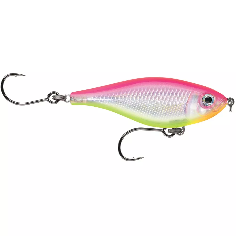 Rapala X-Rap Twitchin Mullet 2-1/2″ Electric Chicken [SXRTM06EC]