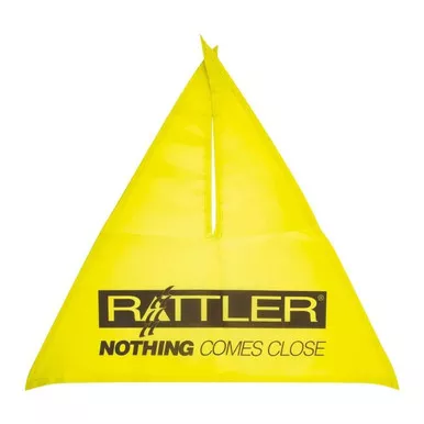 RATTLER Rope Neon Yellow Breakaway Flag, 4-Pack (BAFLAGNY)