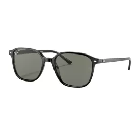 Ray-Ban Unisex Leonard - Black - G-15 Green - Polarized