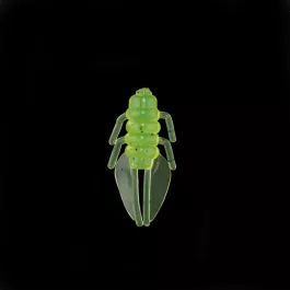 RBM Jigs Nymph Jr. Nasty Plastics - 10 Pack - Chartreuse