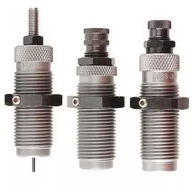 RCBS 20215 3-DIE CARBIDE DIE TAPER CRIMP DIE SET .38 SUPER