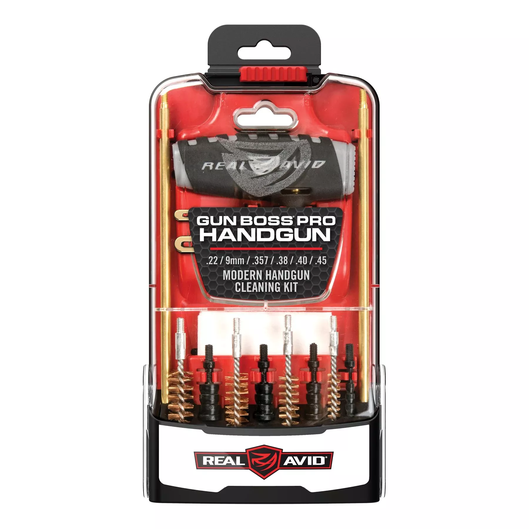 Real Avid Gun Boss Pro Handgun Cleaning Kit #AVGBPRO-P