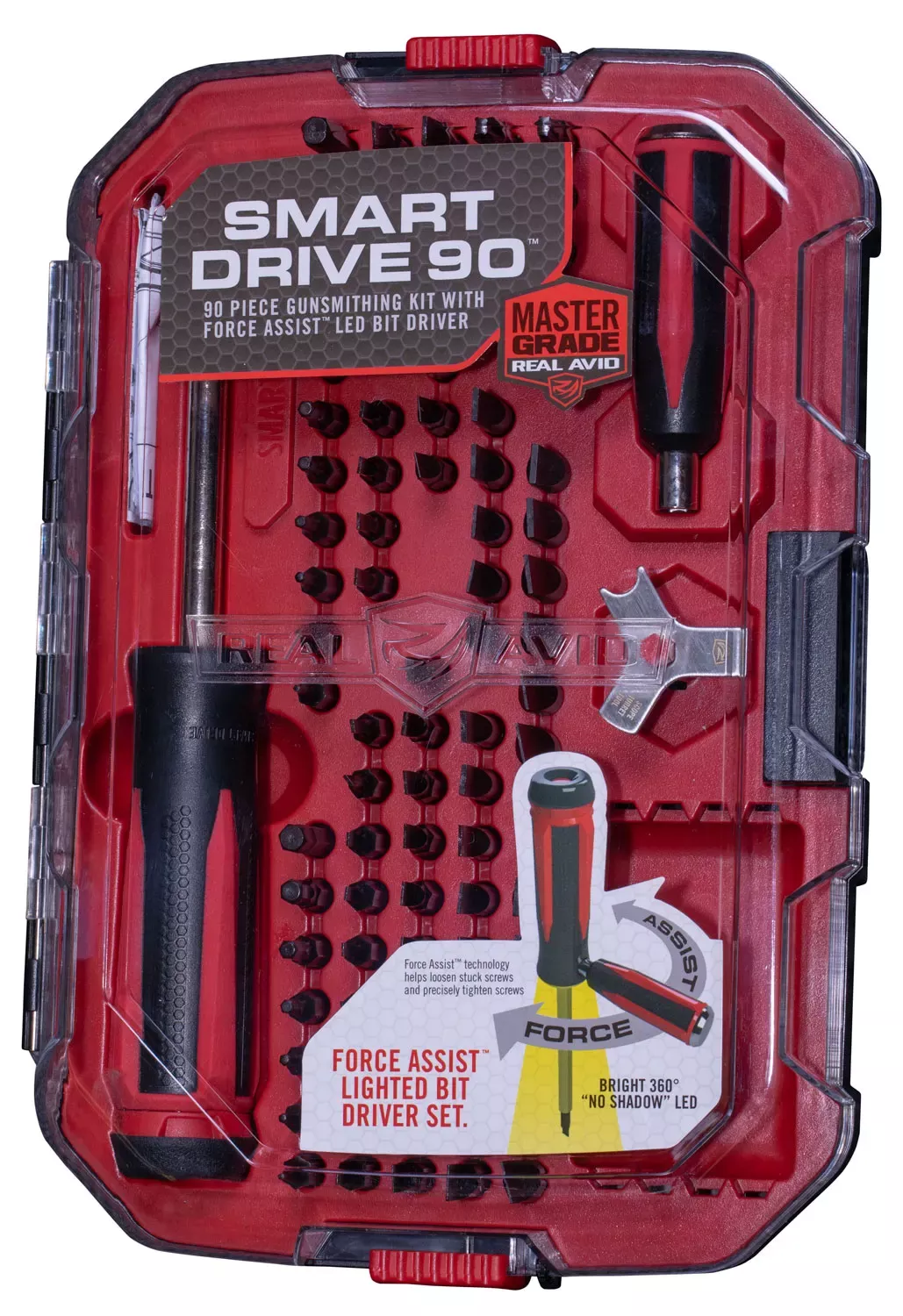 Real Avid Smart Drive 90 Black/Red Multiple 90 Pieces