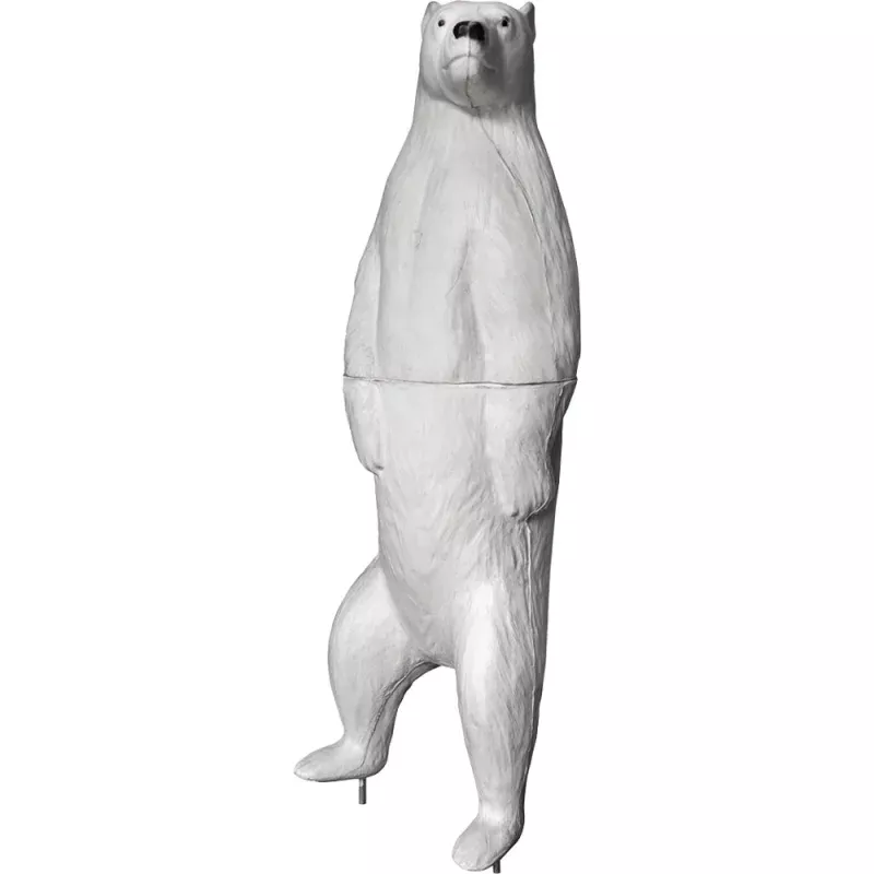 Real Wild 3D Standing Polar Bear Archery Target with EZ Pull Foam