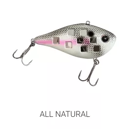 Reef Runner Flash Shad - Lipless Crankbait - Size 6 - 1/2 oz. - All Natural