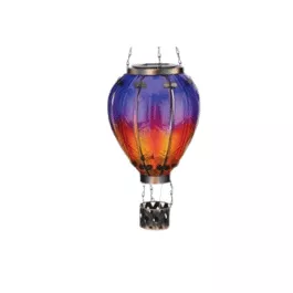 Regal Art & Gift Hot Air Balloon Solar Lantern - Large - Purple