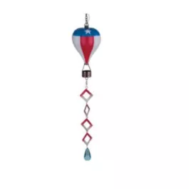Regal Art & Gift Mini Hot Air Balloon Spinner Solar Lantern - Americana