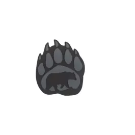 Regal Art & Gift Stepping Stone - Bear Paw