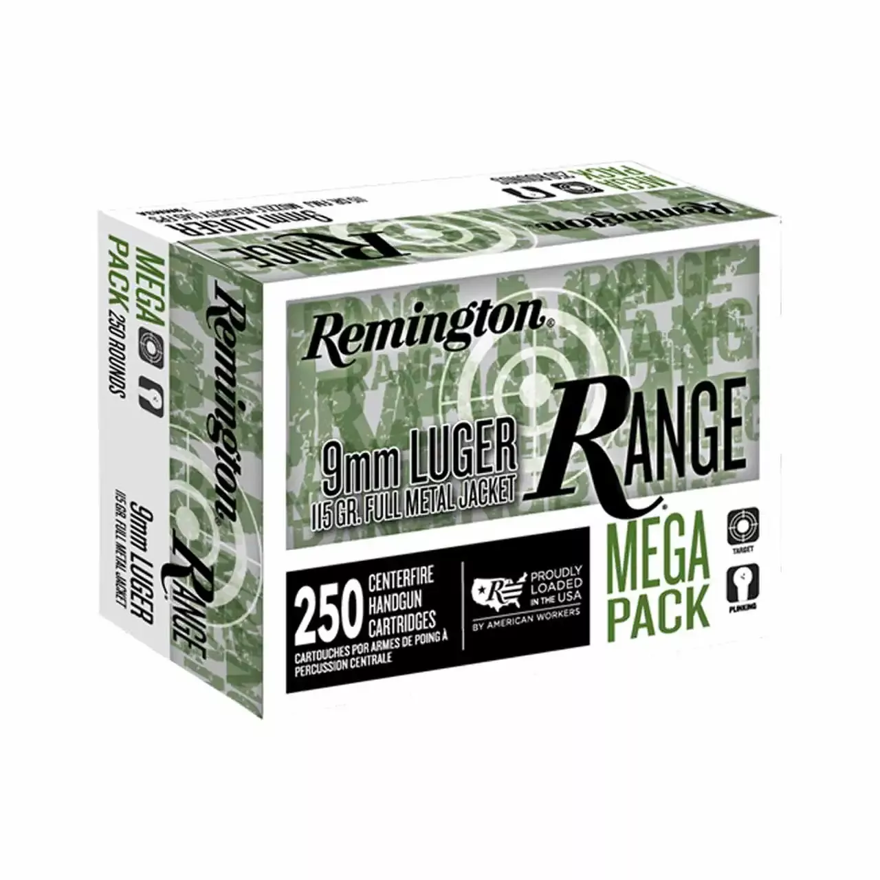 Remignton 40 S&W 180gr FMJ 250rd - Box