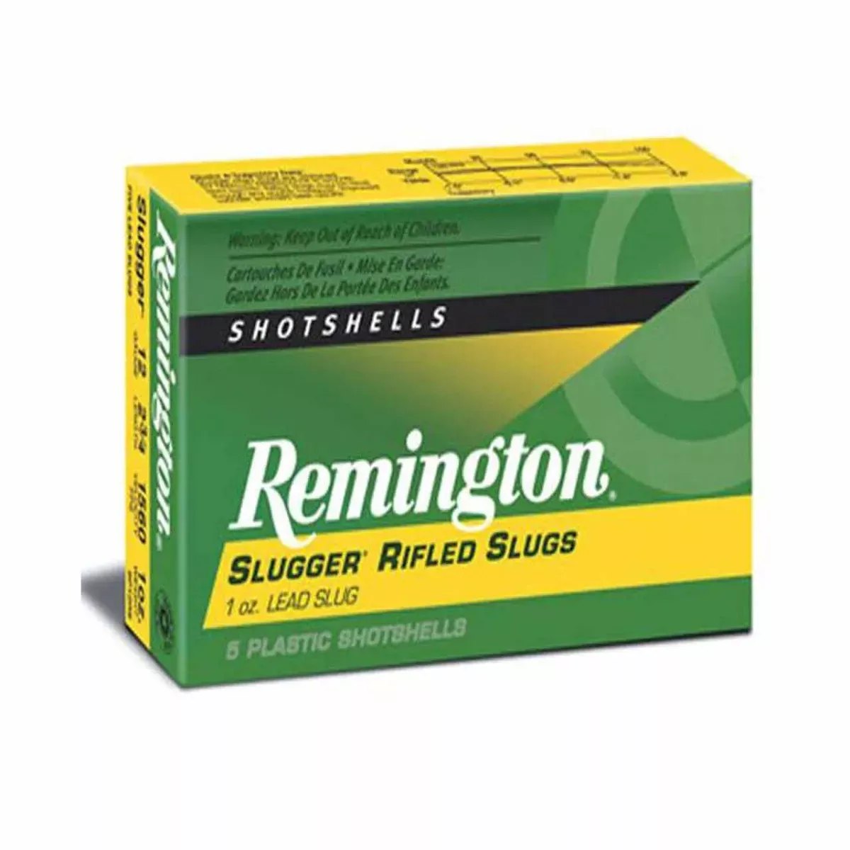 Remington 12ga 3in 1oz Slug 5rd