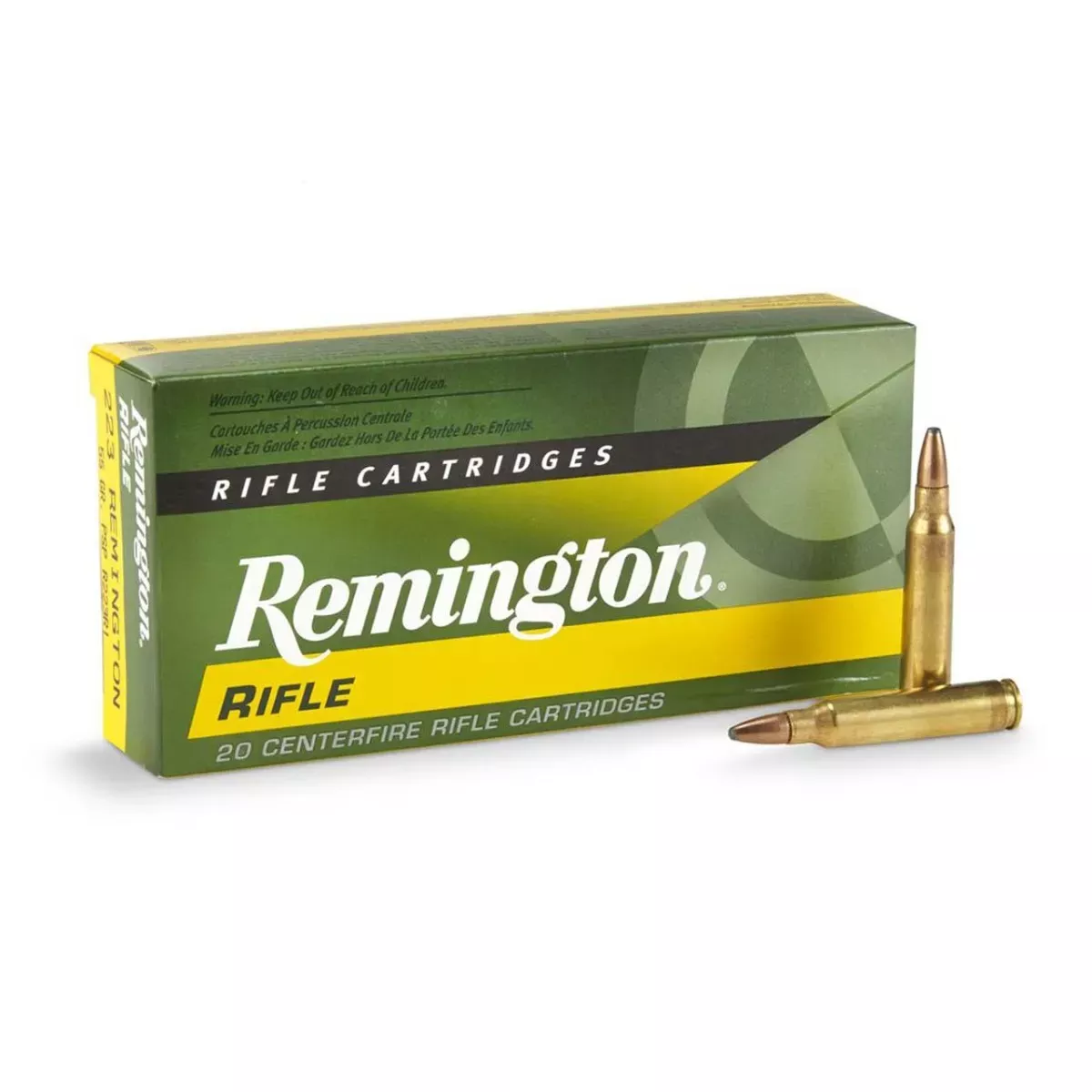 Remington 223 REM 55GR Soft Point 20rd