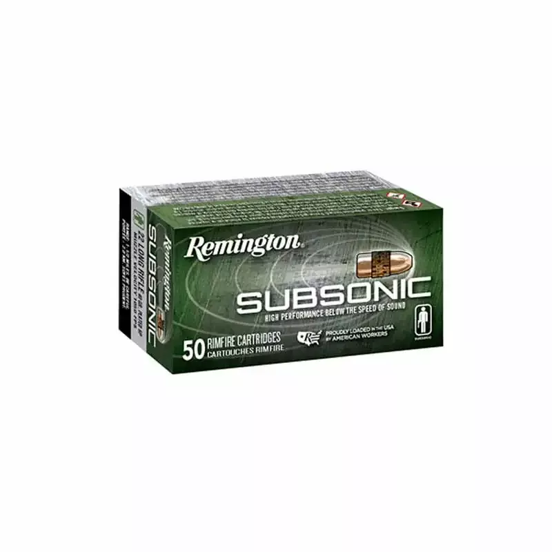 Remington 22lr Subonic 40gr 50rd - Box