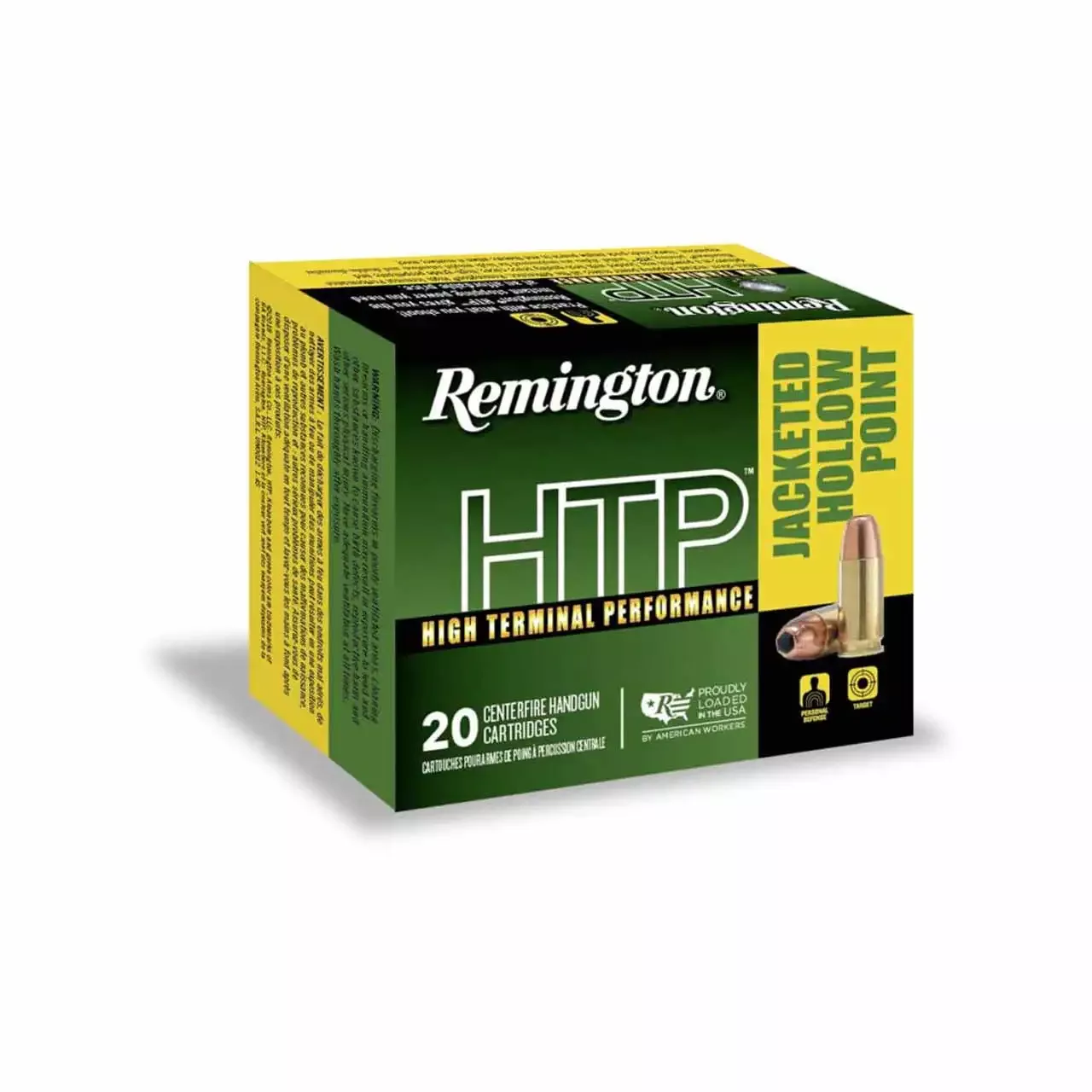 Remington 9mm +P 115gr JHP 20rd - Box