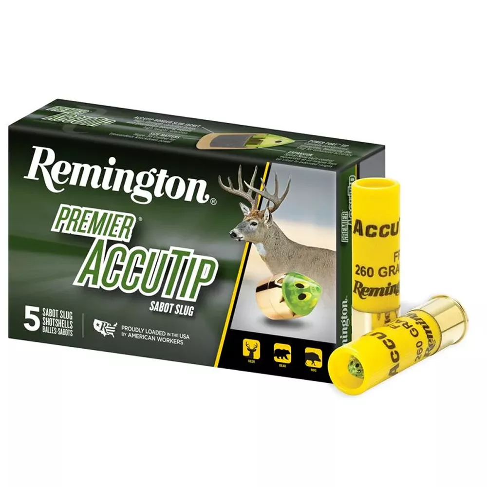 Remington Accutip 20 GA Sabot Slug 260 Gr. 2-3/4" 5/Box