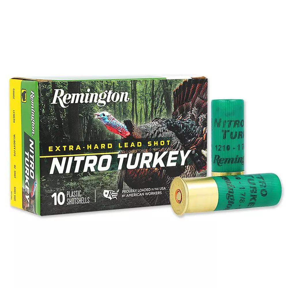 Remington Nitro Turkey 12 GA 3″ 5 Shot 10/Box