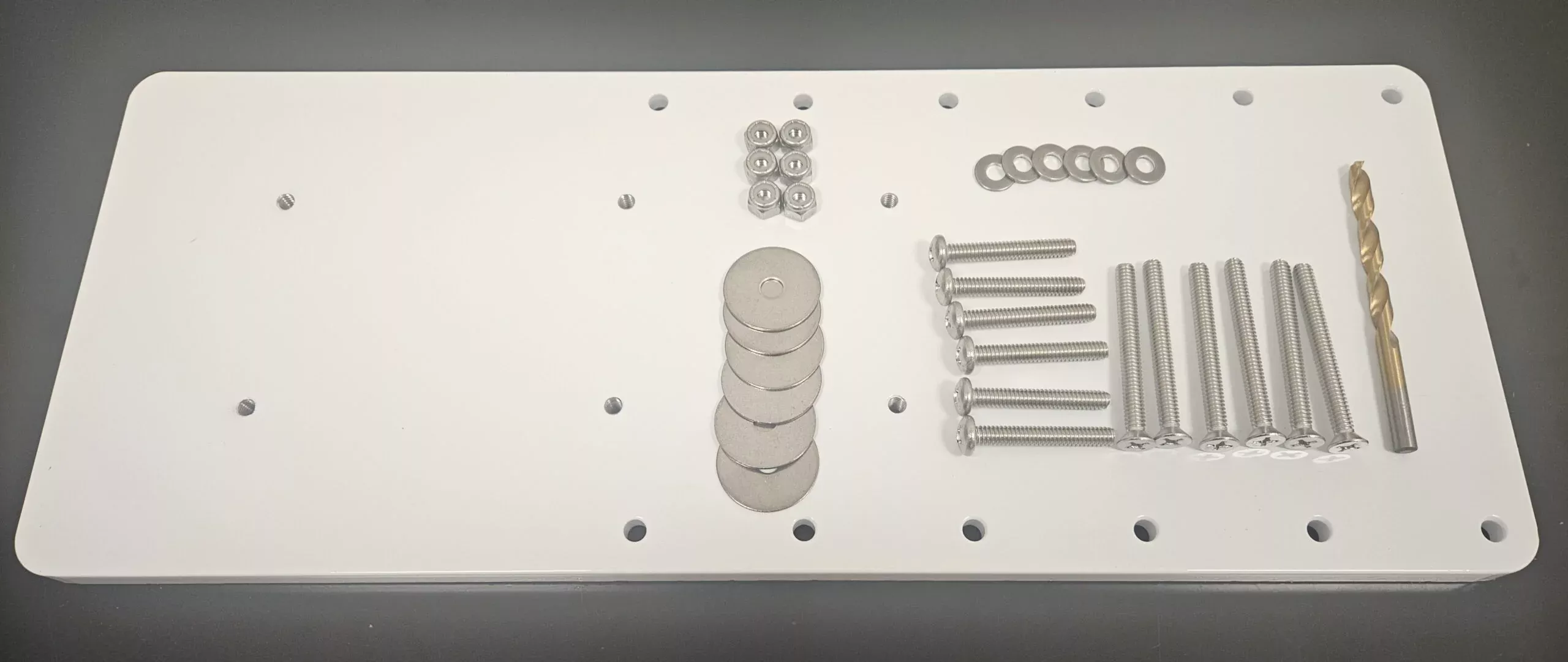 Rhodan Aluminum Mounting Plate | 1/2" Thickness