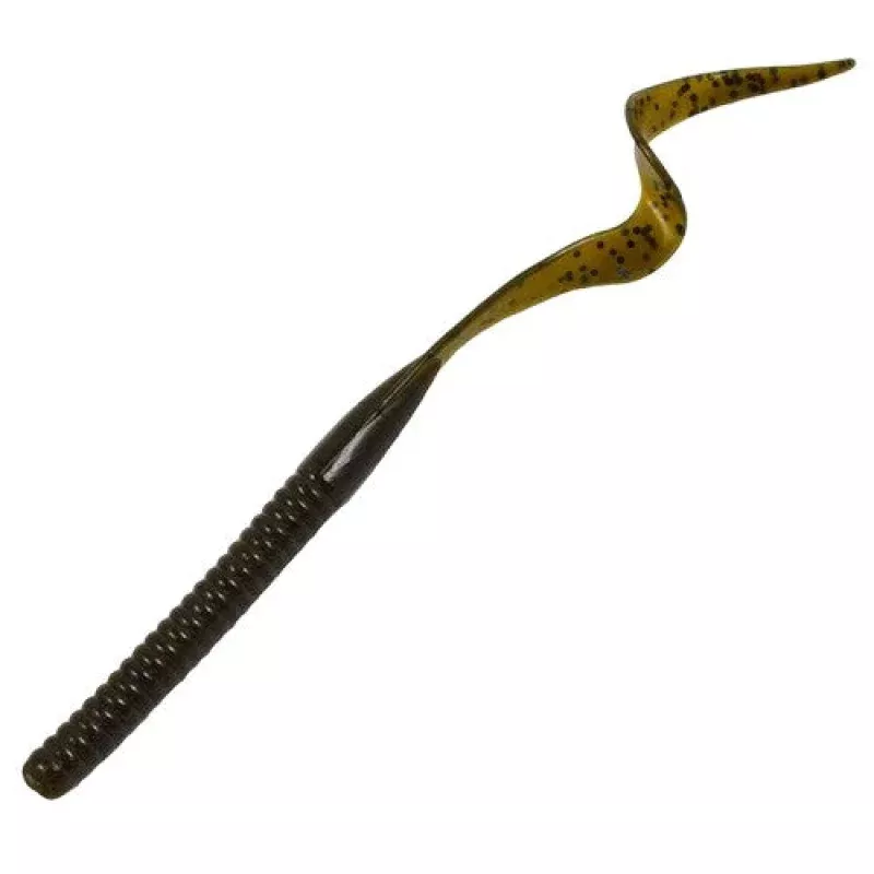 Ribbon Tail Worm 6- Crawdad Swirl