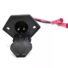 Rig Rite V-Groove Trolling Motor Plugs and Receptacles – 2 Wire receptacle.