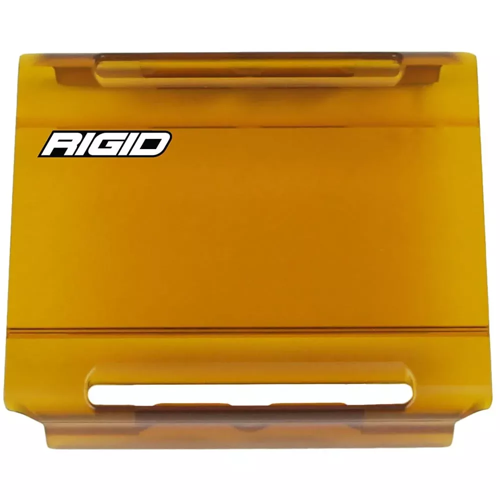 RIGID Industries E-Series Lens Cover 4" - Amber - 104933