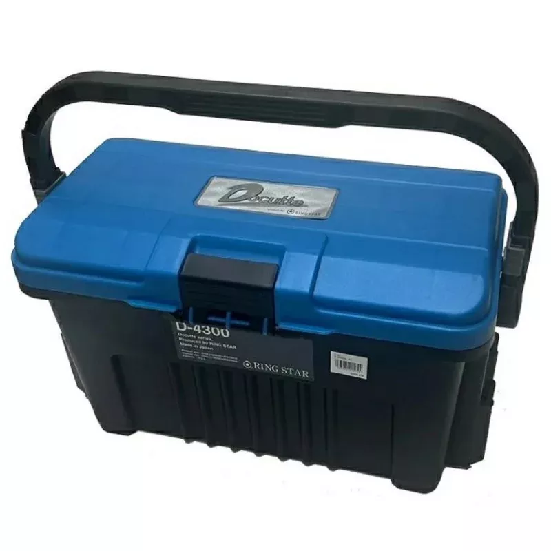 Ring Star Docutte D-4300 Tackle Box 463 x 248 x 262 mm Blue Blk (5744)