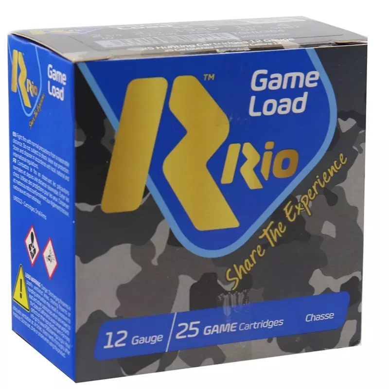 Rio Ammunition Top Game 36 High Velocity Shotshell 12 Ga TGHV364