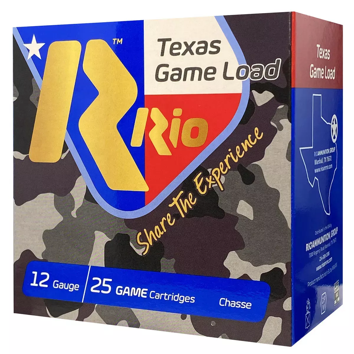 Rio AmmunitionTexas Game Load High Velocity 12G 2.75" 1 1/4 oz # 6 Shot 25/Box