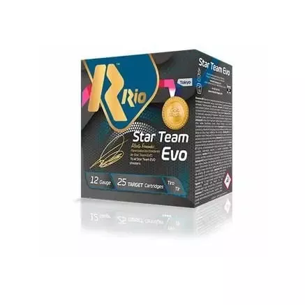 Rio Star Team EVO 12 Gauge Ammo 2 3/4″ #8 25 Rounds ST288