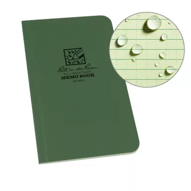 Rite in the Rain All-Weather Memo Soft Cover Book (3.5" x 6") Universal Pattern
