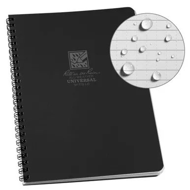 Rite in the Rain All-Weather Side-Spiral Notebook (6.625'' x 8.5'') Universal Pattern