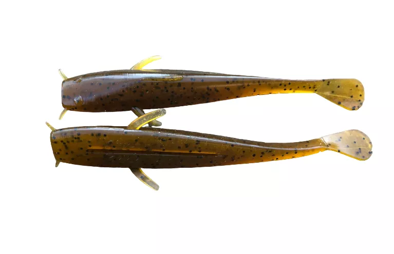 River Rock Baits 5" Stone Cat - Amber Smash