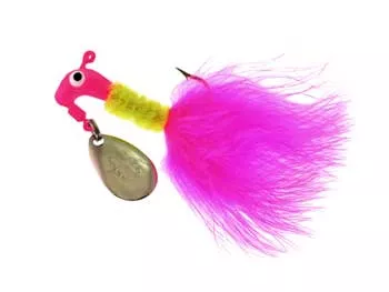 Road Runner Original Maribou 1/8oz Jig – Electric Chicken #B2-1003-078