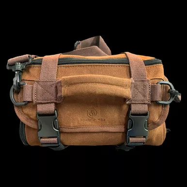 Roaring Fire Pack Mule Mini Tool Roll Waxed Canvas
