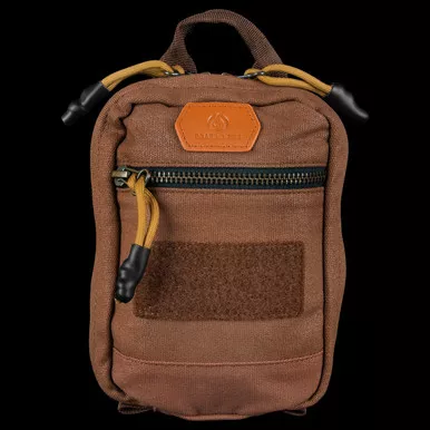 Roaring Fire Smolder Pouch Waxed Canvas