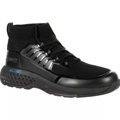 Rocky RKD0057 Women's Code Blue 5" Knit Public Service Boots, Black