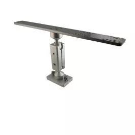 Rod Boss Ball & Socket Double Horizontal Screen Electronic Mount - 4"