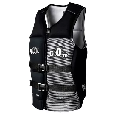 RONIX Men's Volcom Capella 3.0 Black/White Clippings CGA Life Vest