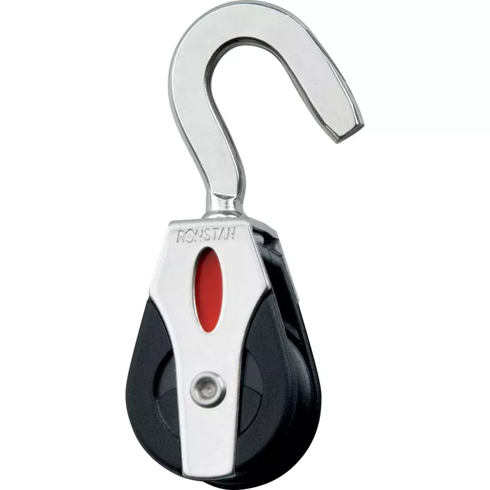 Ronstan Series 20 Ball Bearing Block - Swivel Hook Head - RF20180