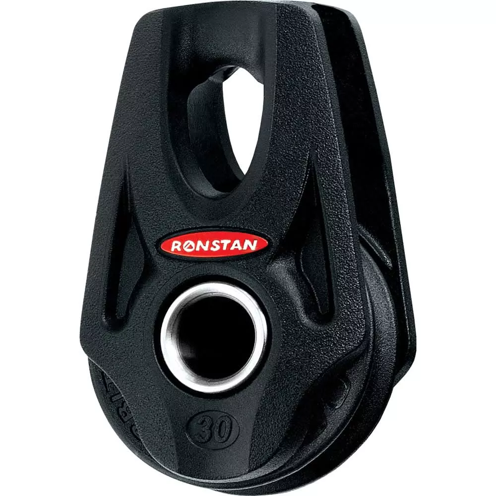 Ronstan Series 30 Ball Bearing Orbit Block- Single - Becket - Lashing head - RF35101