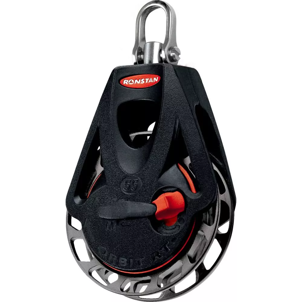 Ronstan Series 55 Ratchet Orbit Block- Single - Swivel Head - Auto & Manual - RF56100