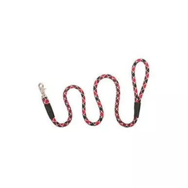 Rope Leash 4Ft - Red|Black