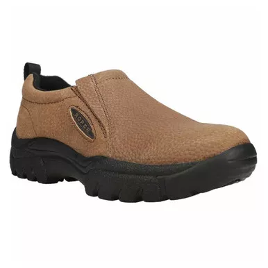 ROPER Men's Perfomance Slip On Timeless Basic Tan Shoe (09-020-0601-9440-BR)