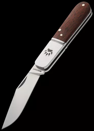 Rosecraft Otter Creek Barlow Yellow Sandalwood Folding Knife