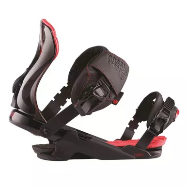 ROSSIGNOL Men's Cobra Black Snowboard Bindings, M/L (RGJ0006)