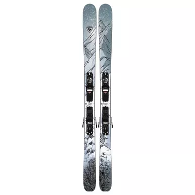 ROSSIGNOL Unisex Blackops 92 XP11 Ski Kit (RRLMN03)