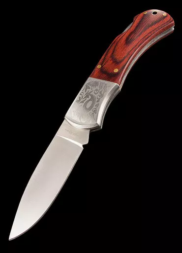 Rough Ryder Engraved Bolster Lockback