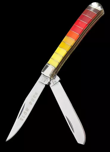 Rough Ryder Slow Burn Trapper Folding Knife