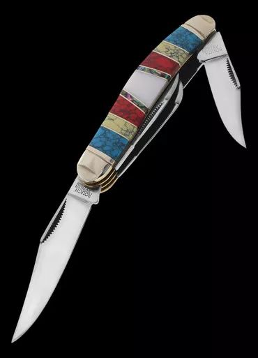 Rough Ryder Sowbelly Stoneworx Folding Knife