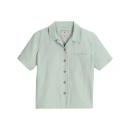 Royal Robbins Women's Desert Pucker S/S - Sage Leaf - L